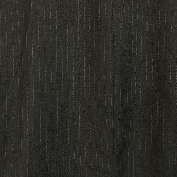 Ralph Lauren 38R 100% Wool Blazer Sportcoat Suit Jacket Charcoal Black Pinstripe - Picture 10 of 10